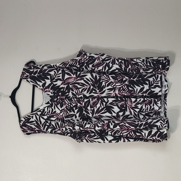 Woman Within Sleeveless Tropical Top Size 5X - Picture 1 of 4